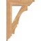 Ekena Millwork Balboa Traditional Smooth Bracket, Western Red Cedar, 3 1/2"W x 18"D x 26"H BKT04X18X26BOA01SWR - alternate 3